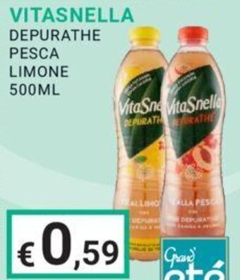Eté VITASNELLA DEPURATHE PESCA LIMONE 500ML offerta