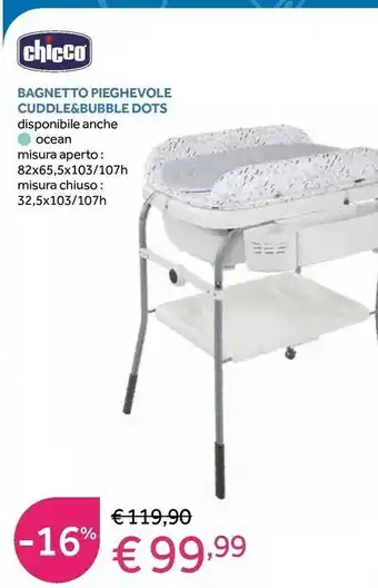 Prenatal Chicco Bagnetto neonato offerta