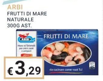 ARBI FRUTTI DI MARE NATURALE 300G AST.