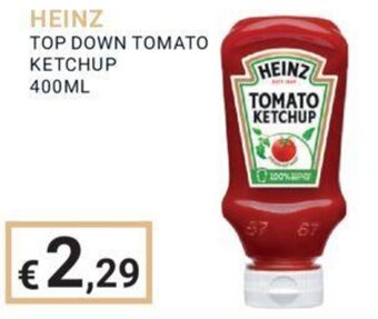 Eté HEINZ TOP DOWN TOMATO KETCHUP 400ML offerta