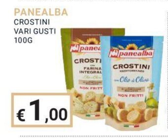 Eté PANEALBA CROSTINI VARI GUSTI 100G offerta
