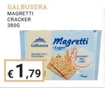 Eté GALBUSERA MAGRETTI CRACKER 380G offerta