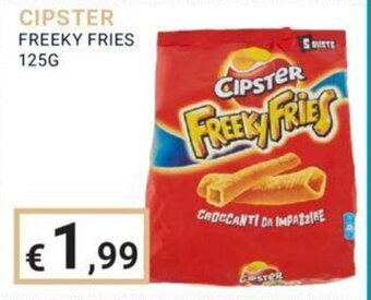 CIPSTER FREEKY FRIES 125G