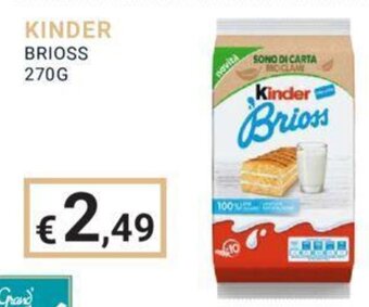 Eté KINDER BRIOSS 270G offerta