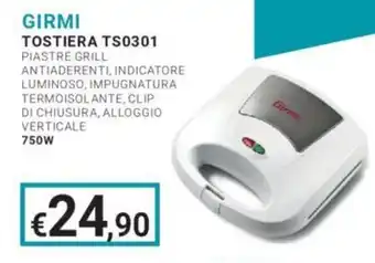 GIRMI TOSTIERA TS0301