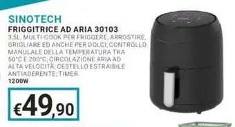 Eté SINOTECH FRIGGITRICE AD ARIA 30103 offerta