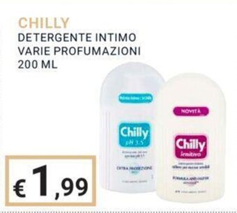 Eté CHILLY DETERGENTE INTIMO VARIE PROFUMAZIONI 200 ML offerta