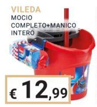 Eté VILEDA MOCIO COMPLETO+MANICO INTERO offerta