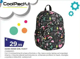 Toys Center Coolpack Zaino Rider Girl Fancy offerta