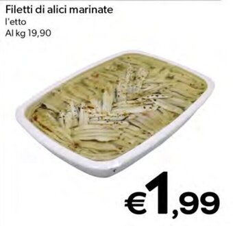 MAX Supermercati Filetti di alici marinate offerta