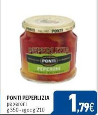 PONTI PEPERLIZIA peperoni g 350-sgoc g 210