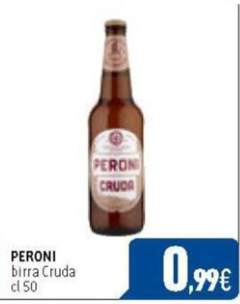 C+C Cash and Carry PERONI birra Cruda cl 50 offerta