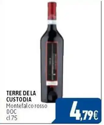TERRE DE LA CUSTODIA Montefalco rosso DOC cl 75