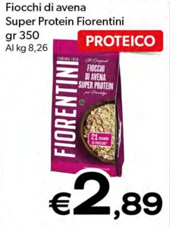 Fiocchi di avena Super Protein Fiorentini gr 350