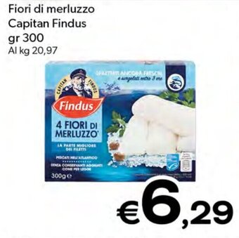 MAX Supermercati Fiori di merluzzo Capitan Findus gr 300 offerta