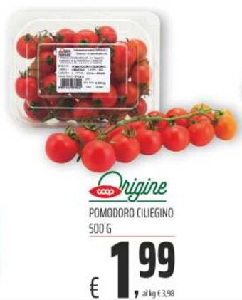 Coop Superstore POMODORO CILIEGINO 500 G offerta