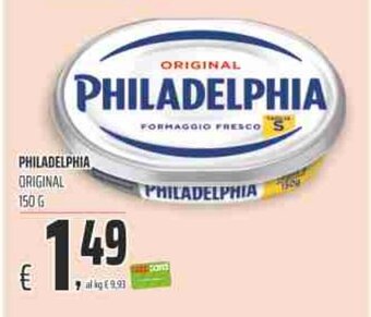 Coop Superstore PHILADELPHIA ORIGINAL 150 G offerta