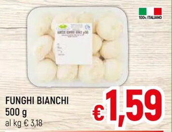 A&O FUNGHI BIANCHI 500 g offerta
