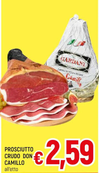 PROSCIUTTO CRUDO DON CAMILLO