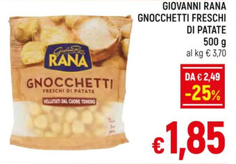 A&O GIOVANNI RANA GNOCCHETTI FRESCHI DI PATATE 500 g offerta