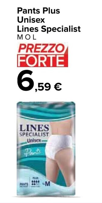 Carrefour Pants Plus Unisex Lines Specialist M O L offerta