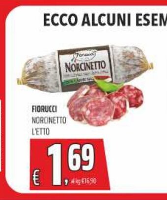 Coop Superstore FIORUCCI NORCINETTO L'ETTO offerta