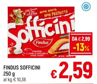 A&O FINDUS SOFFICINI 250 g offerta