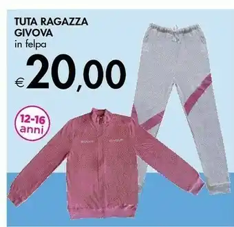 Bennet Givova Tuta Ragazza offerta