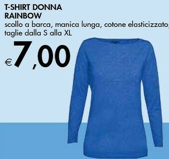 Bennet Rainbow T-shirt Donna offerta