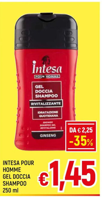 A&O INTESA POUR HOMME GEL DOCCIA SHAMPOO 250 ml offerta