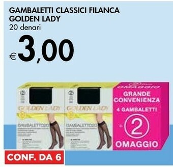 Bennet Gambaletti Classici Filanca Golden Lady offerta
