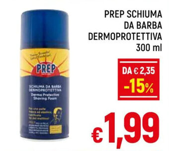 A&O PREP SCHIUMA DA BARBA DERMOPROTETTIVA 300 ml offerta