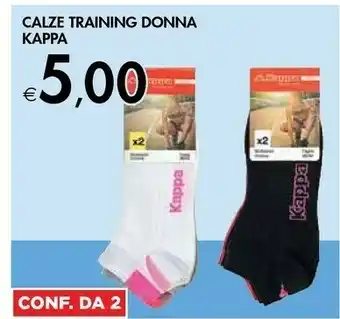 Bennet Kappa Calze Training Donna offerta