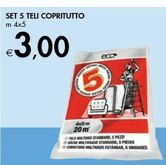 Bennet Set 5 Teli Copritutto offerta