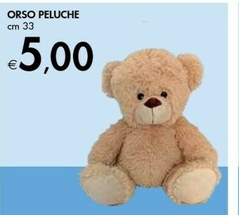 Bennet Orso Peluche offerta