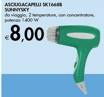 Asciugacapelli SK1668B Sunnysky