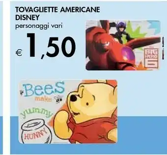 Tovagliette Americane Disney