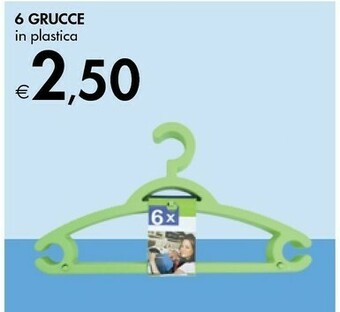 Bennet 6 Grucce In Plastica offerta