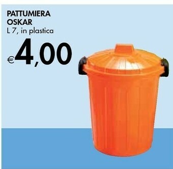 Bennet Oskar Pattumiera offerta