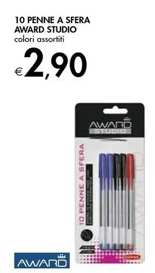 Bennet Award Studio 10 Penne A Sfera offerta