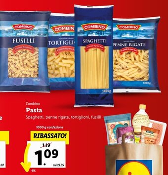 Lidl Combino Pasta 1000 g offerta