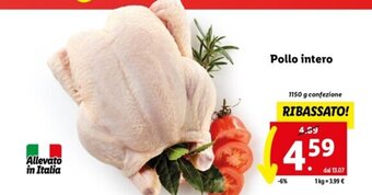 Pollo intero 1150 g