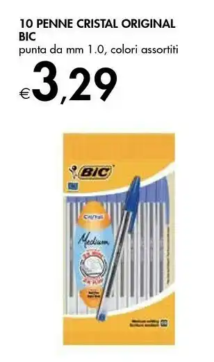 Bennet Bic 10 Penne Cristal Original offerta