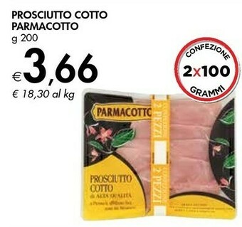Bennet Parmacotto Prosciutto Cotto offerta
