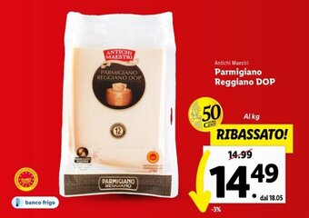 Lidl Antichi Maestri Parmigiano Reggiano DOP offerta
