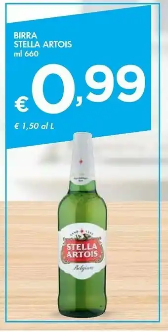 Bennet Stella artois Premium Lager Beer 660 G(ml) offerta