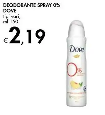 Bennet Dove Deodorante offerta