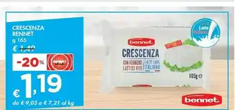 Bennet Bennet Crescenza offerta