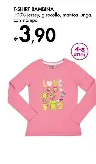 Bennet Jersey T-Shirt Bambina offerta