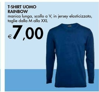 Bennet Rainbow T-shirt Uomo offerta